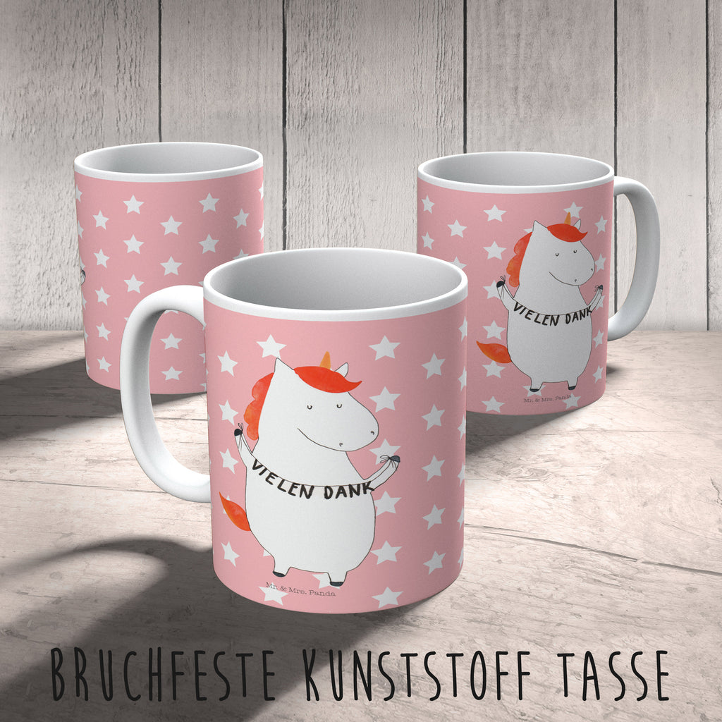 Kindertasse Einhorn Vielen Dank Kunststoff Tasse, Kindergarten, Tasse, Trinkbecher, Camping Becher, Kaffeetasse, Kunststoffbecher, Kindergartenbecher, Outdoorgeschirr, Kunststoffgeschirr, Reisebecher, Reisetasse, Kinderbecher, Einhorn, Einhörner, Einhorn Deko, Pegasus, Unicorn, Danke, vielen Dank, Dankeschön, Danksagung