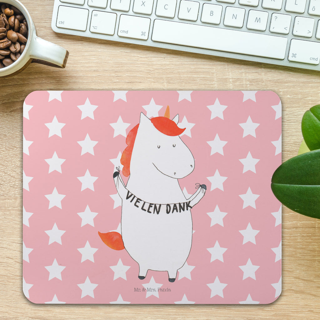 Mauspad Einhorn Vielen Dank Mousepad, Computer zubehör, Büroausstattung, PC Zubehör, Arbeitszimmer, Mauspad, Einzigartiges Mauspad, Designer Mauspad, Einhorn, Einhörner, Einhorn Deko, Pegasus, Unicorn, Danke, vielen Dank, Dankeschön, Danksagung