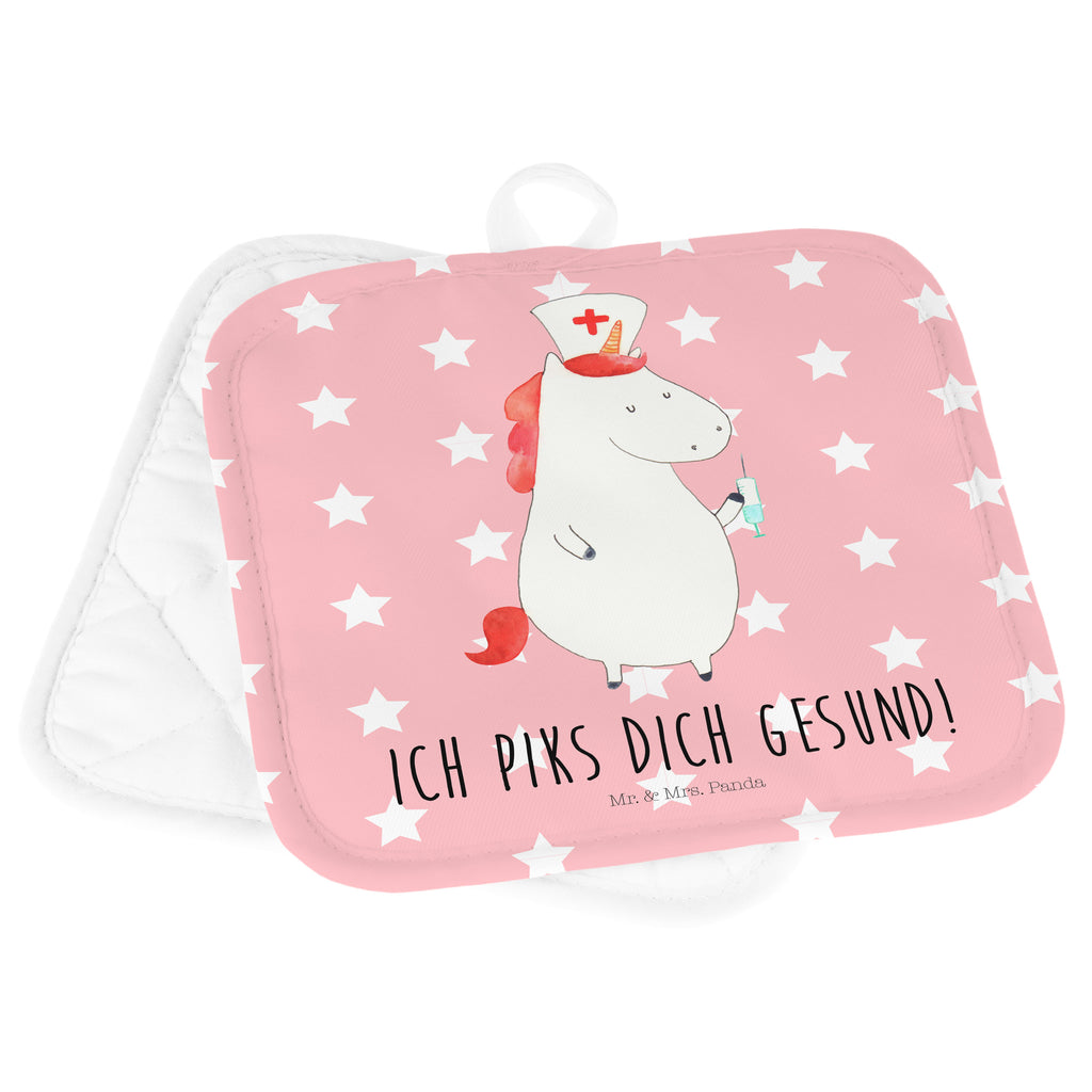 2er Set Topflappen  Einhorn Krankenschwester Topflappen, Topfuntersetzer, Ofenhandschuh, Topflappen Set, Topflappen lustig, Topflappen mit Spruch, Einhorn, Einhörner, Einhorn Deko, Pegasus, Unicorn, Krankenschwester Geschenk, Krankenpfleger Geschenk, Krankenpflegerin, Krankenschwester Dankeschön, Krankenhaus, Ärztin Geschenk