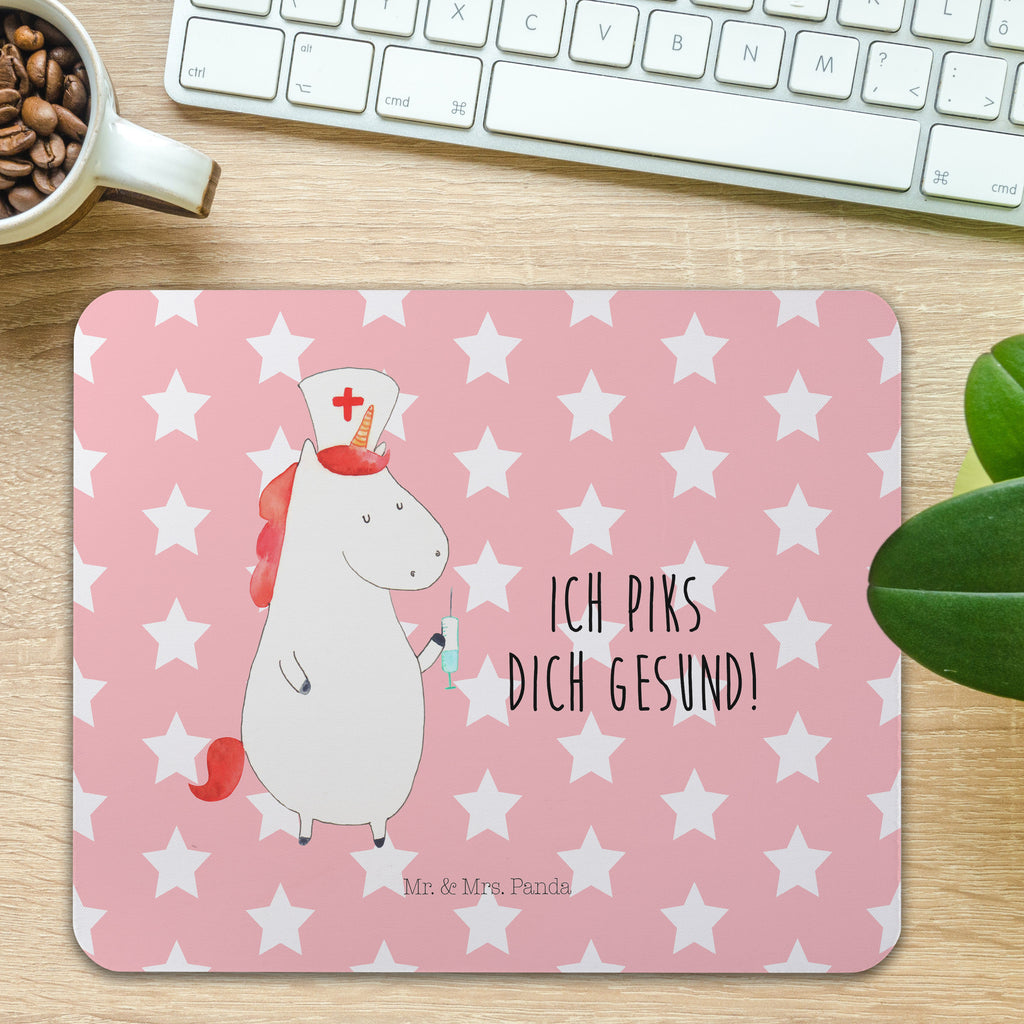 Mauspad Einhorn Krankenschwester Mousepad, Computer zubehör, Büroausstattung, PC Zubehör, Arbeitszimmer, Mauspad, Einzigartiges Mauspad, Designer Mauspad, Einhorn, Einhörner, Einhorn Deko, Pegasus, Unicorn, Krankenschwester Geschenk, Krankenpfleger Geschenk, Krankenpflegerin, Krankenschwester Dankeschön, Krankenhaus, Ärztin Geschenk