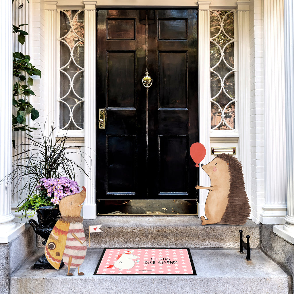 Fußmatte Einhorn Krankenschwester Einhorn, Krankenschwester Geschenk, Krankenpfleger Geschenk, Krankenpflegerin, Krankenschwester Dankeschön, Krankenhaus, Ärztin Geschenk, Türvorleger, Schmutzmatte, Fußabtreter, Matte, Schmutzfänger, Fußabstreifer, Schmutzfangmatte, Türmatte, Motivfußmatte,  Haustürmatte, Vorleger  Einhorn, Einhörner, Einhorn Deko, Pegasus, Unicorn