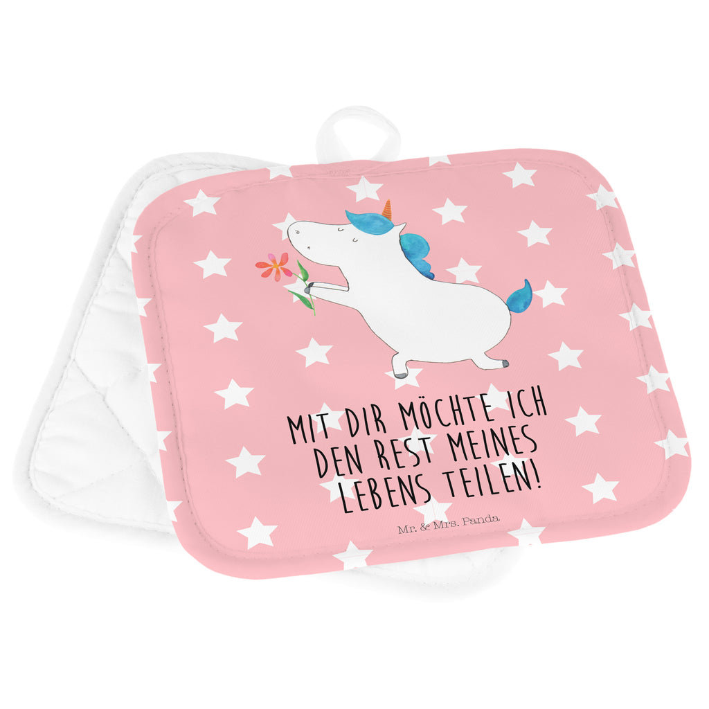 2er Set Topflappen  Einhorn Blume Topflappen, Topfuntersetzer, Ofenhandschuh, Topflappen Set, Topflappen lustig, Topflappen mit Spruch, Einhorn, Einhörner, Einhorn Deko, Pegasus, Unicorn, Liebe, Liebesbeweis, Antrag, Heiratsantrag, Verlobung, Ehepaar, Pärchen, Partner, Freund, Freundin, Ehe, heiraten