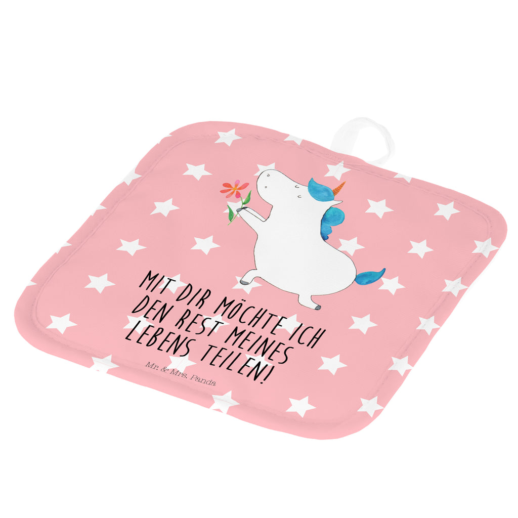2er Set Topflappen  Einhorn Blume Topflappen, Topfuntersetzer, Ofenhandschuh, Topflappen Set, Topflappen lustig, Topflappen mit Spruch, Einhorn, Einhörner, Einhorn Deko, Pegasus, Unicorn, Liebe, Liebesbeweis, Antrag, Heiratsantrag, Verlobung, Ehepaar, Pärchen, Partner, Freund, Freundin, Ehe, heiraten