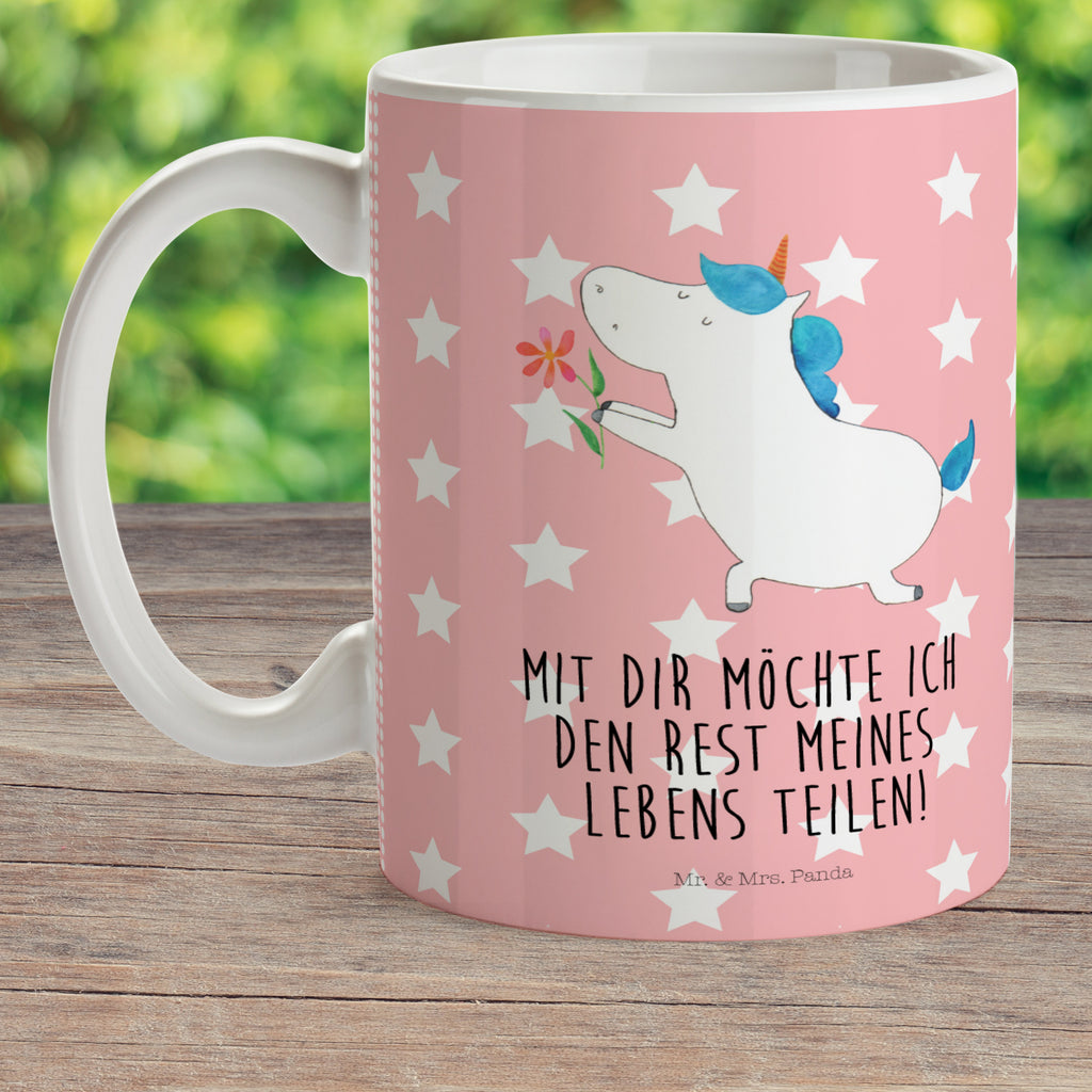 Kindertasse Einhorn Blume Kunststoff Tasse, Kindergarten, Tasse, Trinkbecher, Camping Becher, Kaffeetasse, Kunststoffbecher, Kindergartenbecher, Outdoorgeschirr, Kunststoffgeschirr, Reisebecher, Reisetasse, Kinderbecher, Einhorn, Einhörner, Einhorn Deko, Pegasus, Unicorn, Liebe, Liebesbeweis, Antrag, Heiratsantrag, Verlobung, Ehepaar, Pärchen, Partner, Freund, Freundin, Ehe, heiraten