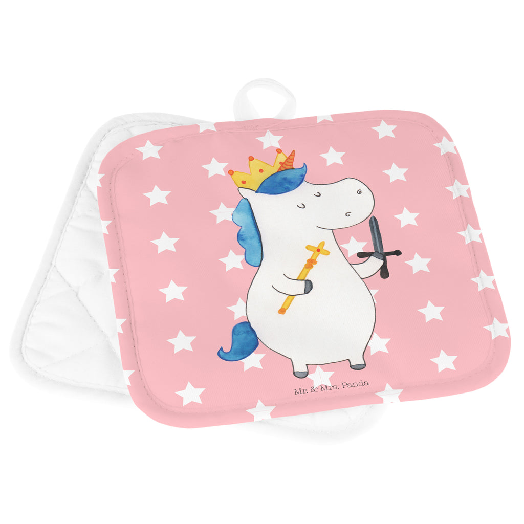 2er Set Topflappen  Einhorn König mit Schwert Topflappen, Topfuntersetzer, Ofenhandschuh, Topflappen Set, Topflappen lustig, Topflappen mit Spruch, Einhorn, Einhörner, Einhorn Deko, Pegasus, Unicorn, König, Ritter, Mittelalter