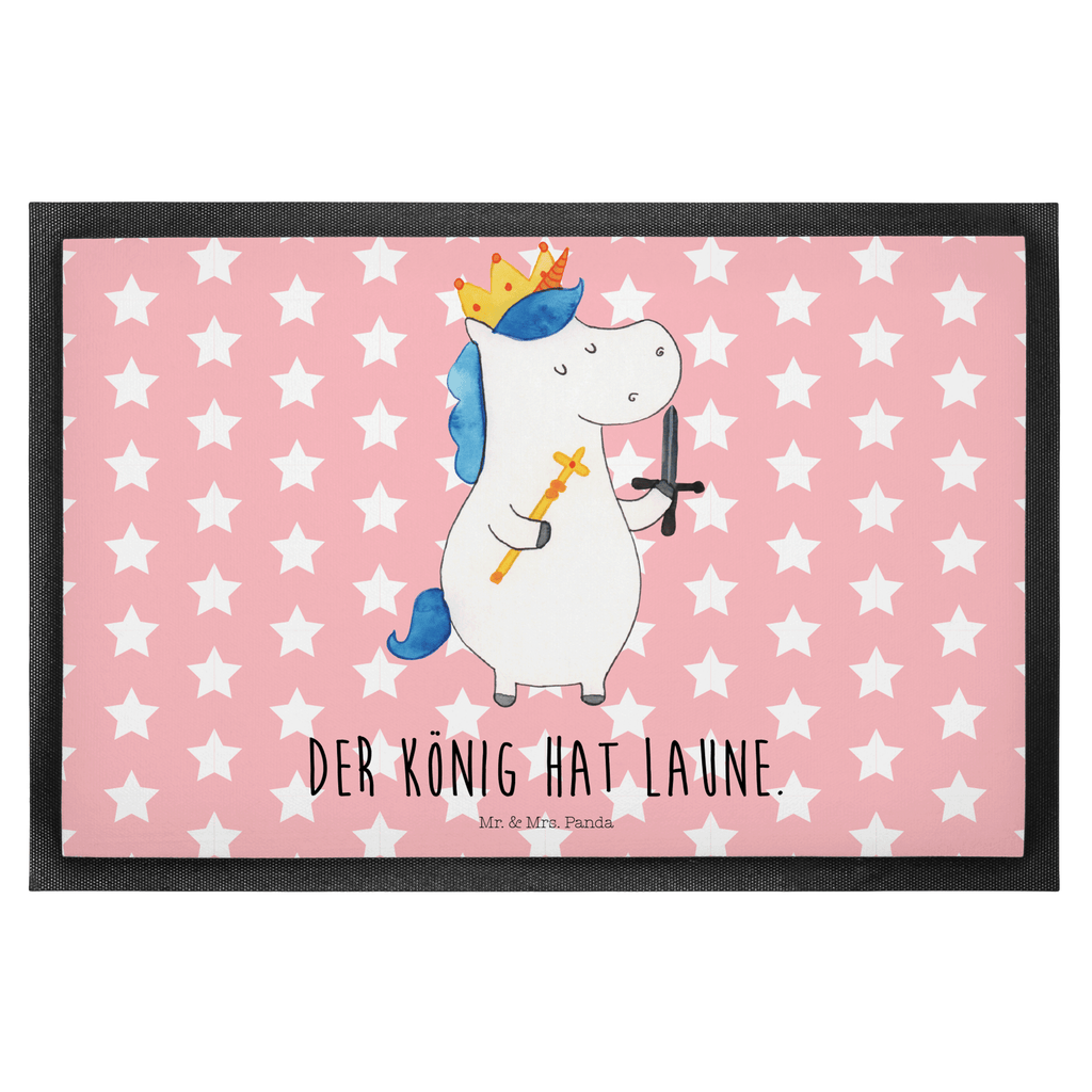 Fußmatte Einhorn König mit Schwert Einhörner, Unicorn, Einhorn, König, Ritter, Mittelalter Türvorleger, Schmutzmatte, Fußabtreter, Matte, Schmutzfänger, Fußabstreifer, Schmutzfangmatte, Türmatte, Motivfußmatte,  Haustürmatte, Vorleger  Einhorn, Einhörner, Einhorn Deko, Pegasus, Unicorn