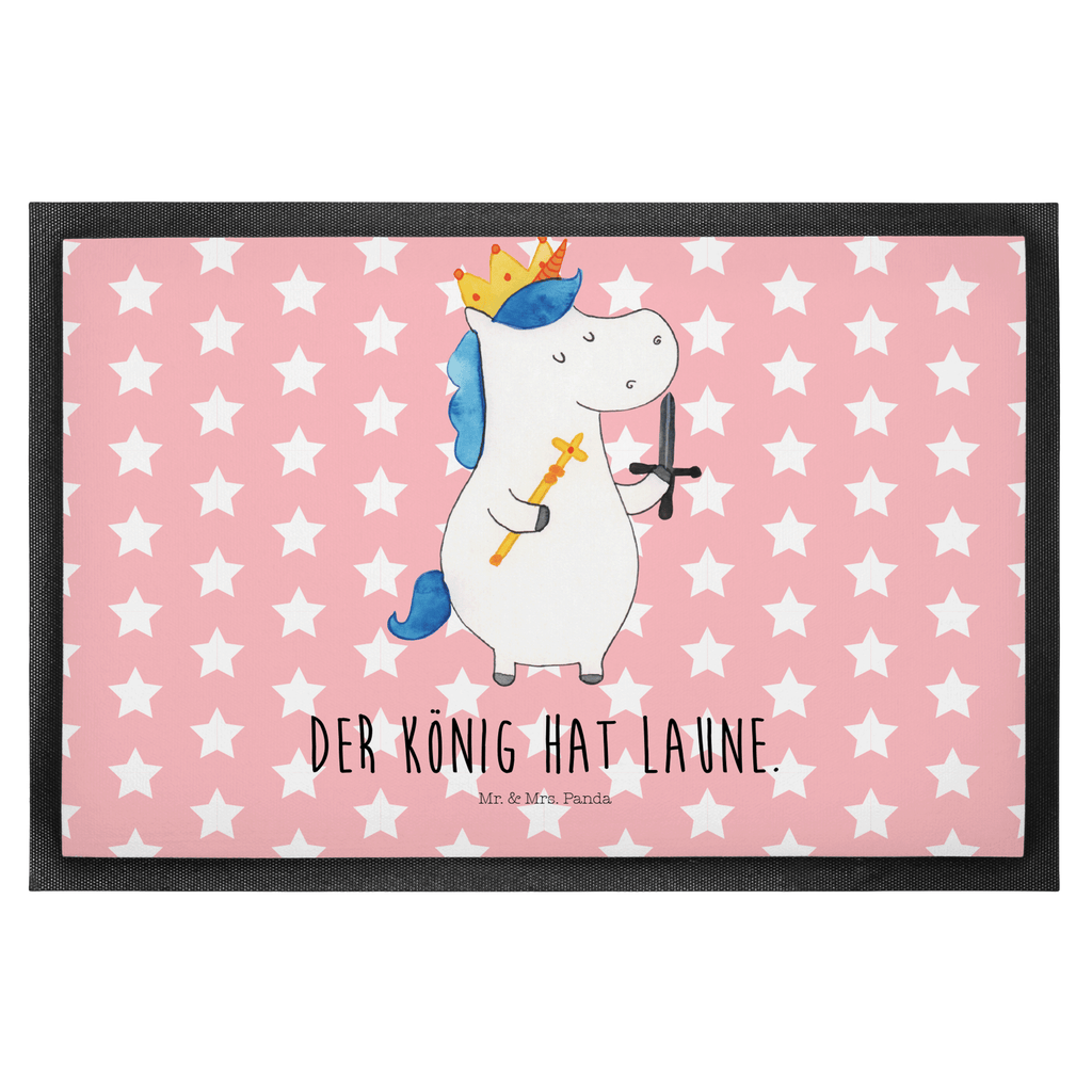 Fußmatte Einhorn König mit Schwert Einhörner, Unicorn, Einhorn, König, Ritter, Mittelalter Türvorleger, Schmutzmatte, Fußabtreter, Matte, Schmutzfänger, Fußabstreifer, Schmutzfangmatte, Türmatte, Motivfußmatte,  Haustürmatte, Vorleger  Einhorn, Einhörner, Einhorn Deko, Pegasus, Unicorn
