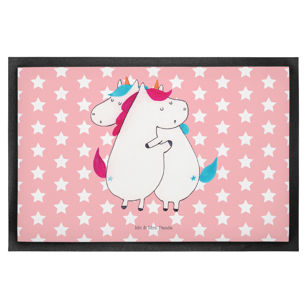 Fußmatte Einhörner Umarmen Einhorn, Einhörner, Unicorn, Freundinnen, Freundin, BFF, Schwester, Schwestern, Familie, Geschwister, Sister, Liebe  Türvorleger, Schmutzmatte, Fußabtreter, Matte, Schmutzfänger, Fußabstreifer, Schmutzfangmatte, Türmatte, Motivfußmatte,  Haustürmatte, Vorleger  Einhorn, Einhörner, Einhorn Deko, Pegasus, Unicorn