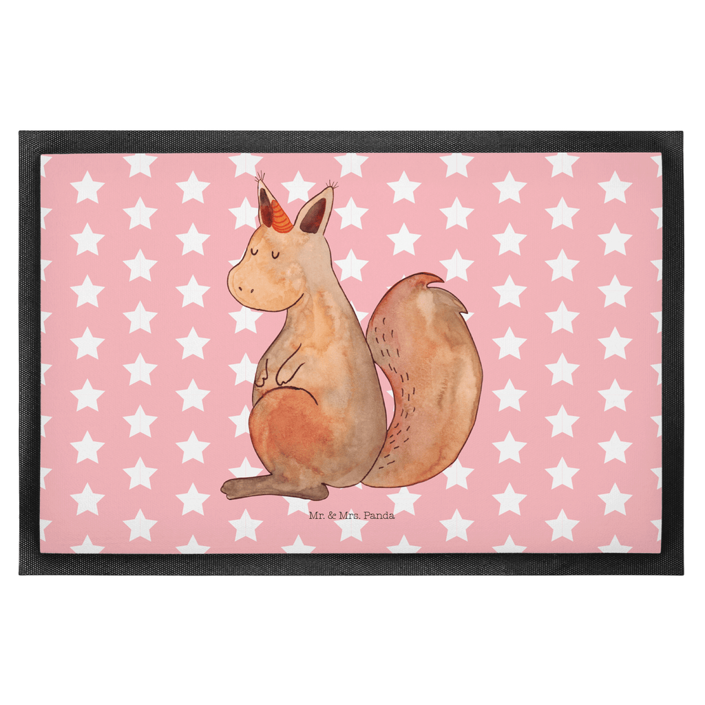 Fußmatte Einhörnchen Glaube Einhorn, Einhörner, Einhörnchen, Eichhörnchen, Eichhorn Türvorleger, Schmutzmatte, Fußabtreter, Matte, Schmutzfänger, Fußabstreifer, Schmutzfangmatte, Türmatte, Motivfußmatte,  Haustürmatte, Vorleger  Einhorn, Einhörner, Einhorn Deko, Pegasus, Unicorn