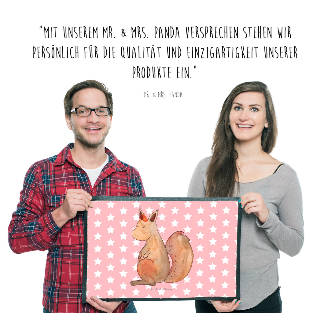 Fußmatte Einhörnchen Glaube Einhorn, Einhörner, Einhörnchen, Eichhörnchen, Eichhorn Türvorleger, Schmutzmatte, Fußabtreter, Matte, Schmutzfänger, Fußabstreifer, Schmutzfangmatte, Türmatte, Motivfußmatte,  Haustürmatte, Vorleger  Einhorn, Einhörner, Einhorn Deko, Pegasus, Unicorn