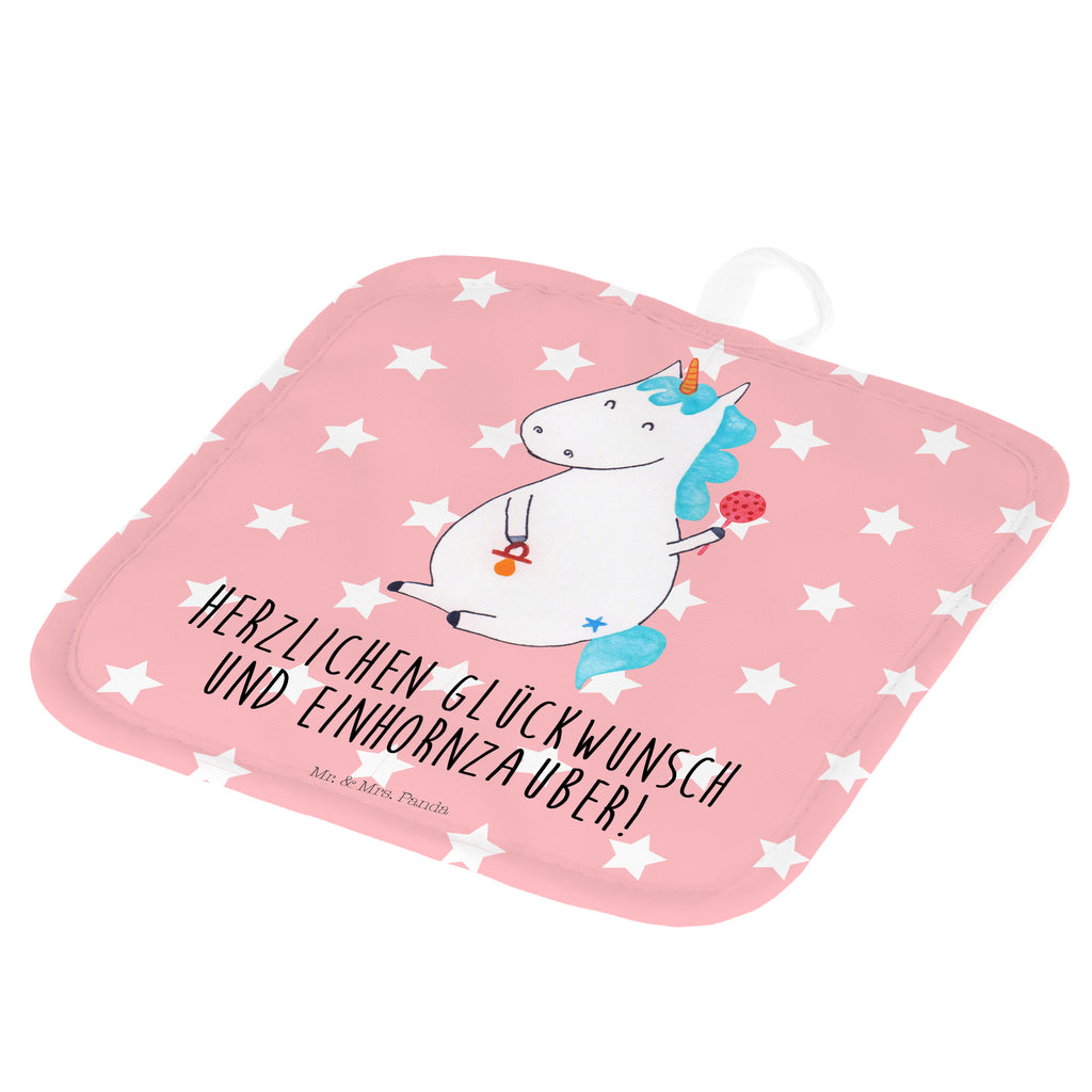 2er Set Topflappen  Einhorn Baby Topflappen, Topfuntersetzer, Ofenhandschuh, Topflappen Set, Topflappen lustig, Topflappen mit Spruch, Einhorn, Einhörner, Einhorn Deko, Pegasus, Unicorn, Mutter, Geburt, Geburtstag, erstes Kind, Baby, Babyglück, Nachwuchs, Eltern, Party, Kind, Schnuller