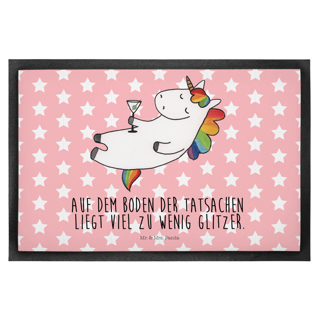 Fußmatte Einhorn Cocktail Einhorn, Einhörner, Unicorn, Party, Spaß, Feiern, Caipirinha, Rum, Cuba Libre, Sekt, Freundin, Geburtstag, lustig, witzig, Spruch, Glitzer  Türvorleger, Schmutzmatte, Fußabtreter, Matte, Schmutzfänger, Fußabstreifer, Schmutzfangmatte, Türmatte, Motivfußmatte,  Haustürmatte, Vorleger  Einhorn, Einhörner, Einhorn Deko, Pegasus, Unicorn