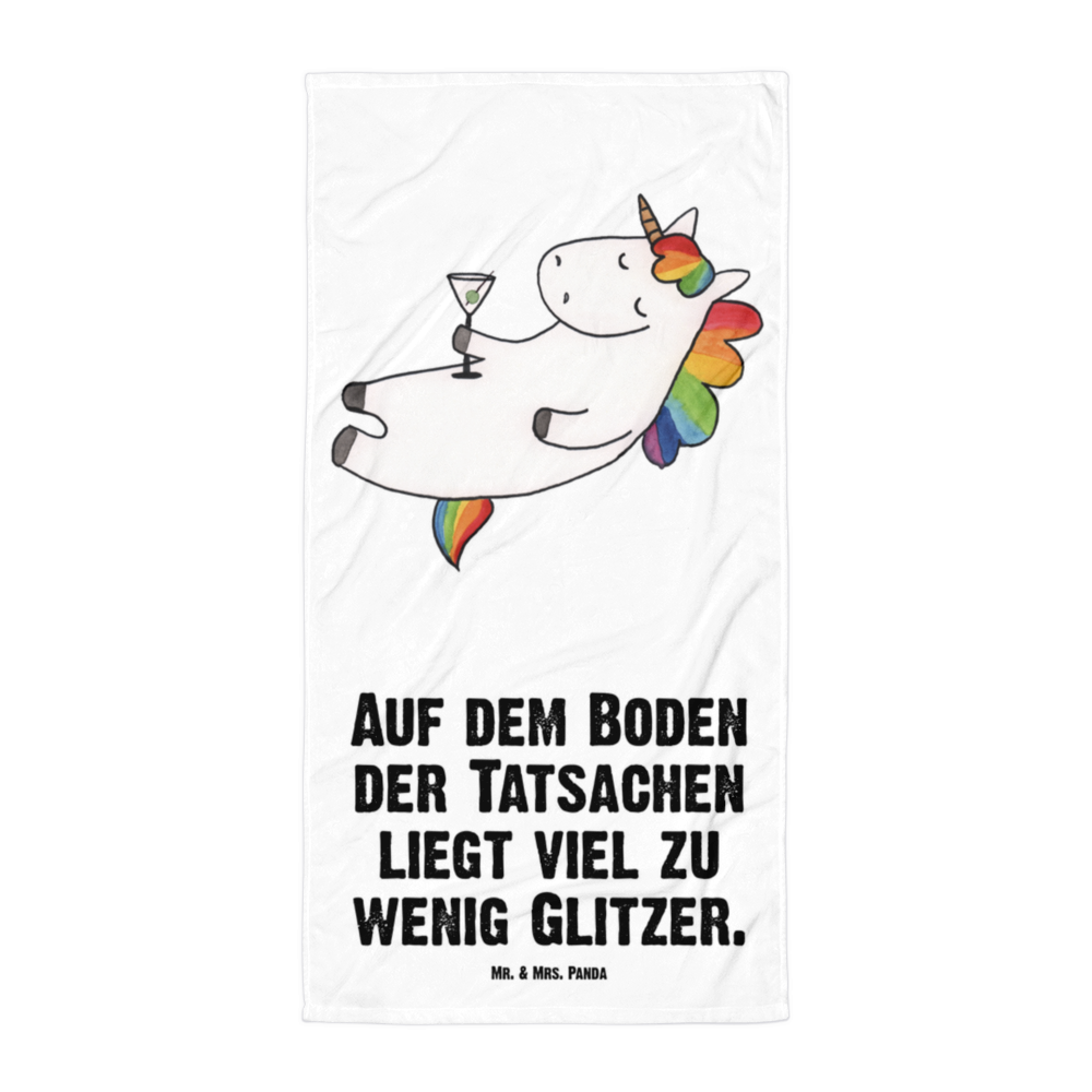 XL Badehandtuch Einhorn Cocktail Handtuch, Badetuch, Duschtuch, Strandtuch, Saunatuch, Einhorn, Einhörner, Einhorn Deko, Pegasus, Unicorn, Party, Spaß, Feiern, Caipirinha, Rum, Cuba Libre, Sekt, Freundin, Geburtstag, lustig, witzig, Spruch, Glitzer