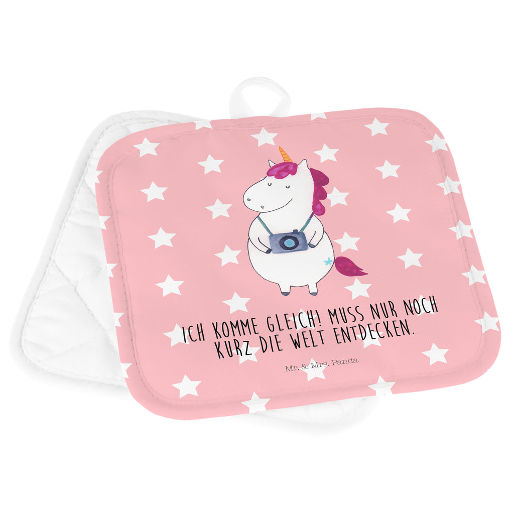 2er Set Topflappen  Einhorn Fotograf Topflappen, Topfuntersetzer, Ofenhandschuh, Topflappen Set, Topflappen lustig, Topflappen mit Spruch, Einhorn, Einhörner, Einhorn Deko, Pegasus, Unicorn, Fotograf, Fotografie, Kamera, Reisen, Weltreise, Weltenbummler, Urlaub, Tourist, Kurztrip, Reise, Städtereise