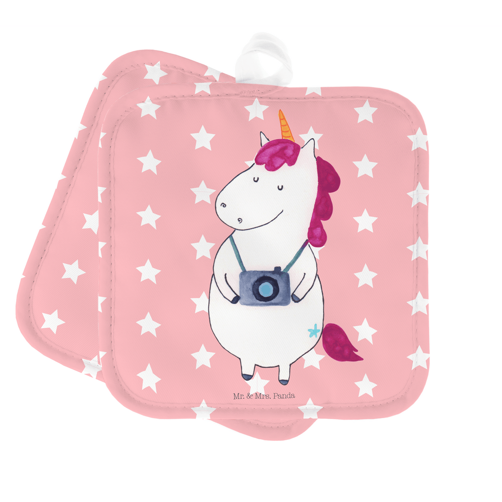 2er Set Topflappen  Einhorn Fotograf Topflappen, Topfuntersetzer, Ofenhandschuh, Topflappen Set, Topflappen lustig, Topflappen mit Spruch, Einhorn, Einhörner, Einhorn Deko, Pegasus, Unicorn, Fotograf, Fotografie, Kamera, Reisen, Weltreise, Weltenbummler, Urlaub, Tourist, Kurztrip, Reise, Städtereise