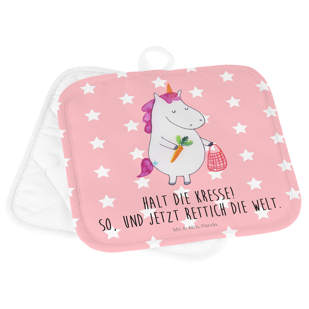 2er Set Topflappen  Einhorn Gemüse Topflappen, Topfuntersetzer, Ofenhandschuh, Topflappen Set, Topflappen lustig, Topflappen mit Spruch, Einhorn, Einhörner, Einhorn Deko, Pegasus, Unicorn, Biomarkt, Bio, Gemüse, Wochenmarkt