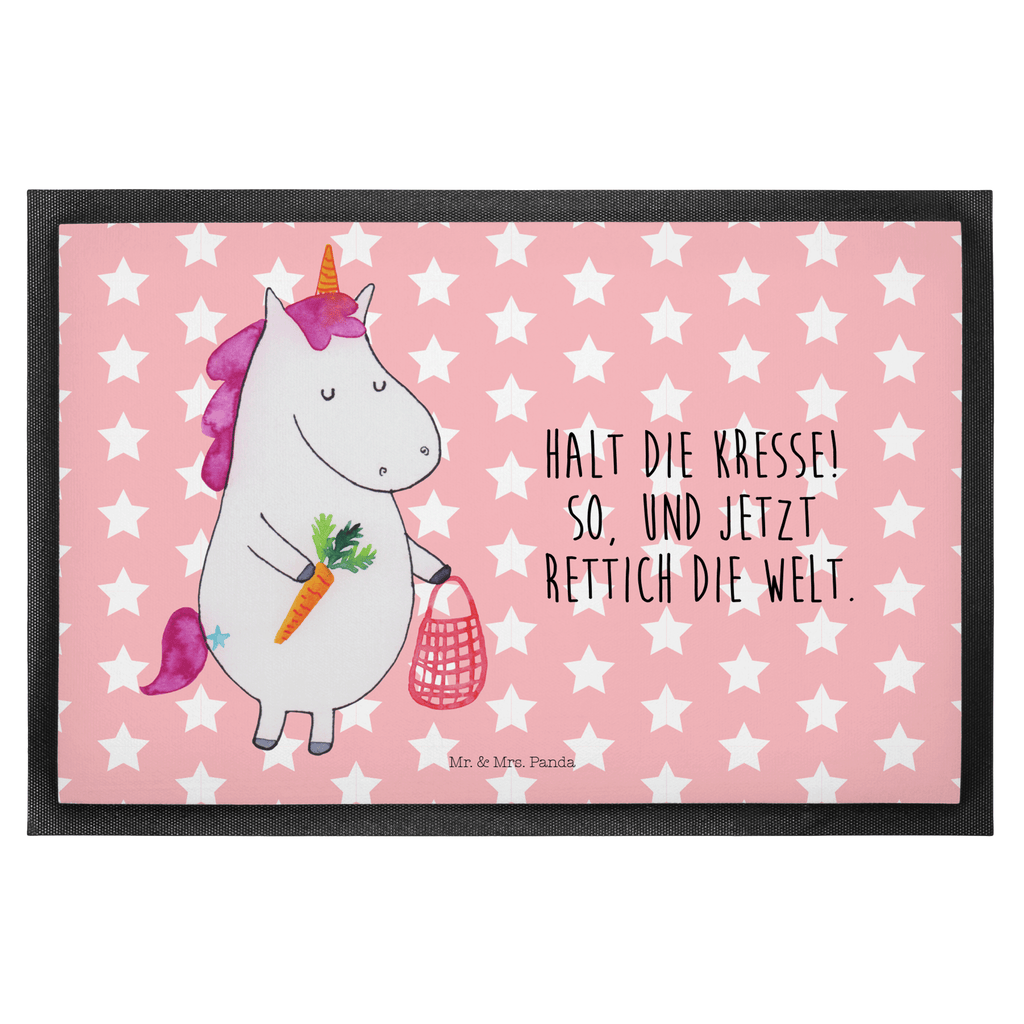 Fußmatte Einhorn Gemüse Einhorn, Einhörner, Unicorn, Biomarkt, Bio, Gemüse, Wochenmarkt Türvorleger, Schmutzmatte, Fußabtreter, Matte, Schmutzfänger, Fußabstreifer, Schmutzfangmatte, Türmatte, Motivfußmatte,  Haustürmatte, Vorleger  Einhorn, Einhörner, Einhorn Deko, Pegasus, Unicorn