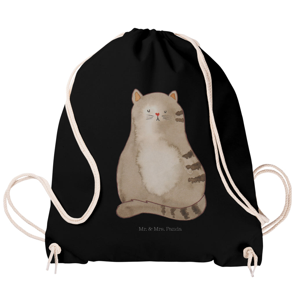 Sportbeutel Katze sitzend Turnbeutel, Beutel, Sporttasche, Tasche, Stoffbeutel, Katze, Katzenmotiv, Katzenfan, Katzendeko, Katzenfreund, Katzenliebhaber, Katzenprodukte, Katzenartikel, Katzenaccessoires, Katzensouvenirs, Katzenliebhaberprodukte, Katzenmotive, Katzen, Kater, Mietze, Cat, Cats, Katzenhalter, Katzenbesitzerin, Haustier, Katzenliebe, Lebensinhalt, Liebe, Mittelpunkt, Familie