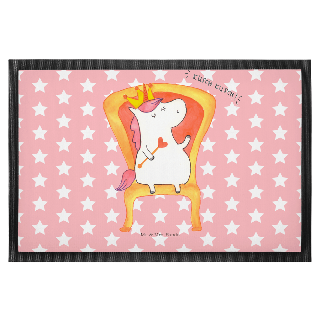 Fußmatte Einhorn König Einhorn, Unicorn, König, Präsident, Bundeskanzler, Herrscher, Kaiser, Prinzessin, Krone Türvorleger, Schmutzmatte, Fußabtreter, Matte, Schmutzfänger, Fußabstreifer, Schmutzfangmatte, Türmatte, Motivfußmatte,  Haustürmatte, Vorleger  Einhorn, Einhörner, Einhorn Deko, Pegasus, Unicorn