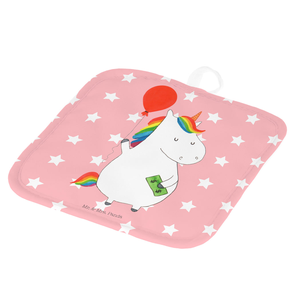 2er Set Topflappen  Einhorn Luftballon Topflappen, Topfuntersetzer, Ofenhandschuh, Topflappen Set, Topflappen lustig, Topflappen mit Spruch, Einhorn, Einhörner, Einhorn Deko, Pegasus, Unicorn, Luftballon, Geld, Lebenslust, Freude, Geschenk, Freundin