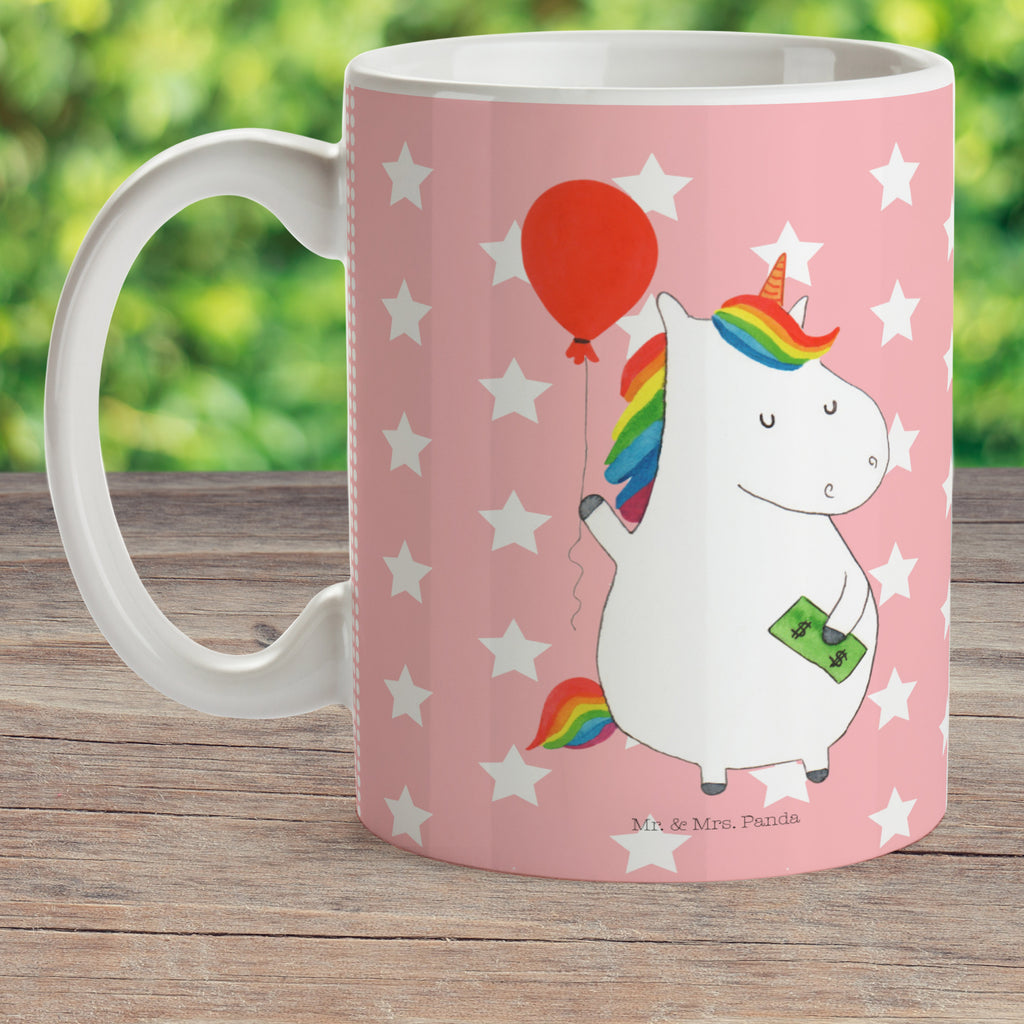 Kindertasse Einhorn Luftballon Kunststoff Tasse, Kindergarten, Tasse, Trinkbecher, Camping Becher, Kaffeetasse, Kunststoffbecher, Kindergartenbecher, Outdoorgeschirr, Kunststoffgeschirr, Reisebecher, Reisetasse, Kinderbecher, Einhorn, Einhörner, Einhorn Deko, Pegasus, Unicorn, Luftballon, Geld, Lebenslust, Freude, Geschenk, Freundin