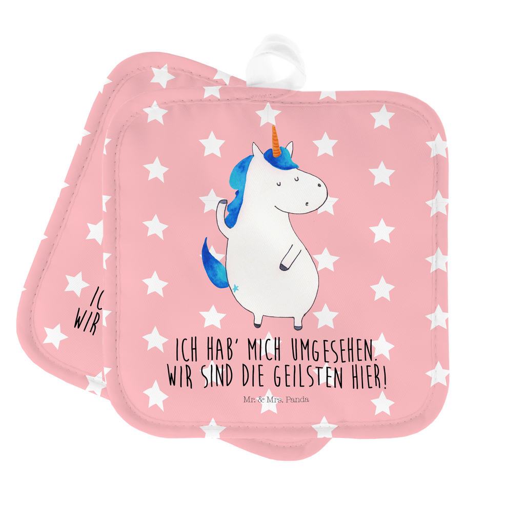 2er Set Topflappen  Einhorn Mann Topflappen, Topfuntersetzer, Ofenhandschuh, Topflappen Set, Topflappen lustig, Topflappen mit Spruch, Einhorn, Einhörner, Einhorn Deko, Pegasus, Unicorn, cool, Mann, Freundin, Familie, bester Freund, BFF, Party, hübsch, beste