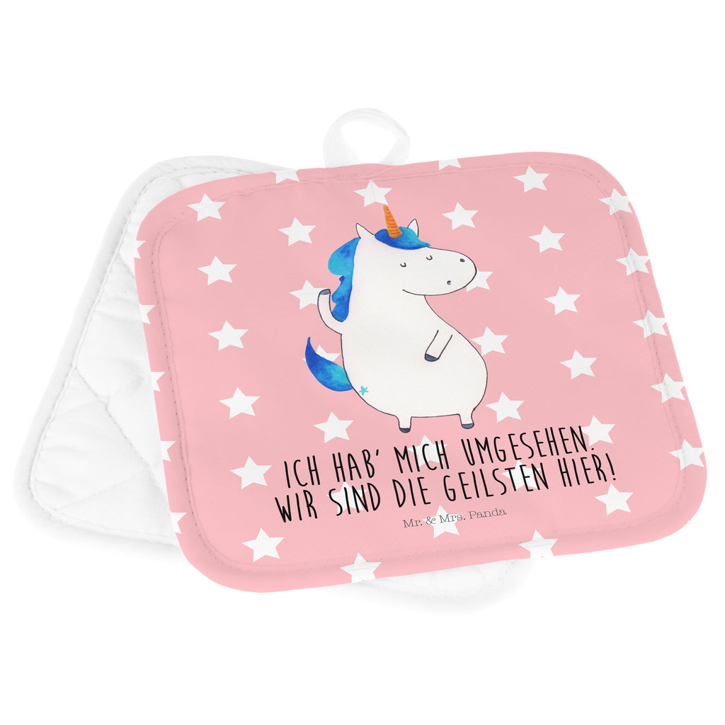 2er Set Topflappen  Einhorn Mann Topflappen, Topfuntersetzer, Ofenhandschuh, Topflappen Set, Topflappen lustig, Topflappen mit Spruch, Einhorn, Einhörner, Einhorn Deko, Pegasus, Unicorn, cool, Mann, Freundin, Familie, bester Freund, BFF, Party, hübsch, beste