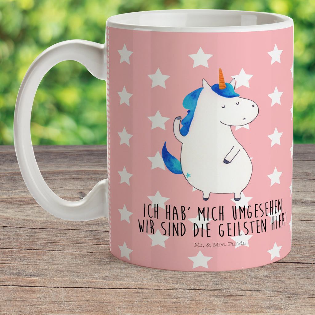 Kindertasse Einhorn Mann Kunststoff Tasse, Kindergarten, Tasse, Trinkbecher, Camping Becher, Kaffeetasse, Kunststoffbecher, Kindergartenbecher, Outdoorgeschirr, Kunststoffgeschirr, Reisebecher, Reisetasse, Kinderbecher, Einhorn, Einhörner, Einhorn Deko, Pegasus, Unicorn, cool, Mann, Freundin, Familie, bester Freund, BFF, Party, hübsch, beste