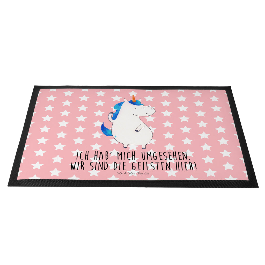 Fußmatte Einhorn Mann Einhorn, Einhörner, Unicorn, cool, Mann, Freundin, Familie, bester Freund, BFF, Party, hübsch, beste Türvorleger, Schmutzmatte, Fußabtreter, Matte, Schmutzfänger, Fußabstreifer, Schmutzfangmatte, Türmatte, Motivfußmatte,  Haustürmatte, Vorleger  Einhorn, Einhörner, Einhorn Deko, Pegasus, Unicorn