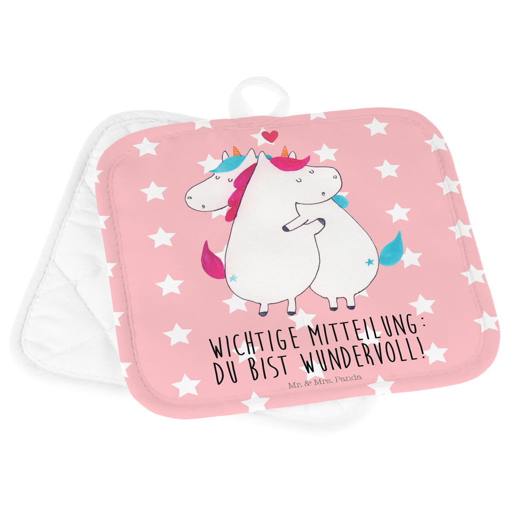 2er Set Topflappen  Einhorn Mitteilung Topflappen, Topfuntersetzer, Ofenhandschuh, Topflappen Set, Topflappen lustig, Topflappen mit Spruch, Einhorn, Einhörner, Einhorn Deko, Pegasus, Unicorn, Valentinstag, Valentine, Liebe, Geschenk, Partner, Ehe, lustig, witzig, Spruch