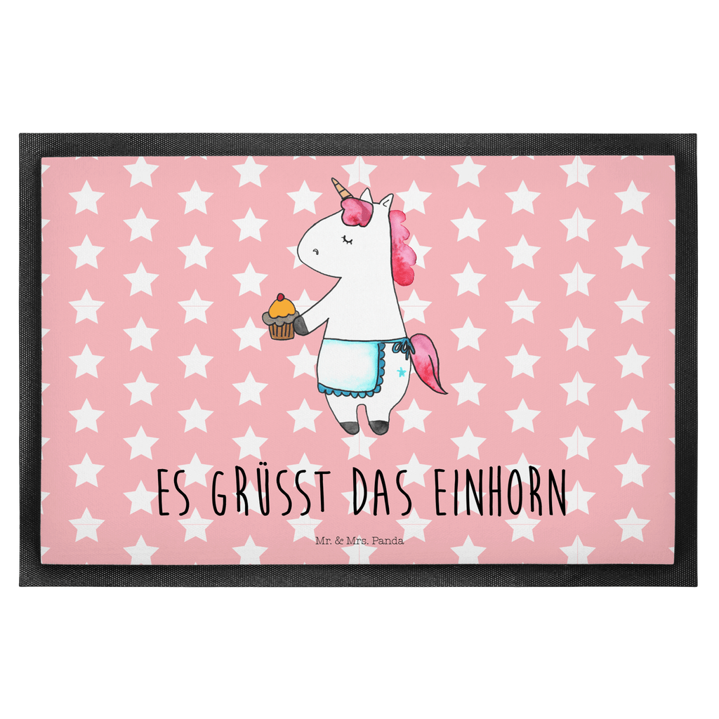 Fußmatte Einhorn Muffin Einhorn, Unicorn, Geburtstag, Backen, Muffin, Kekse, Geburtstagsgrüße, Glückwünsche, Liebesgrüße, Einhorn, Grüße,  Türvorleger, Schmutzmatte, Fußabtreter, Matte, Schmutzfänger, Fußabstreifer, Schmutzfangmatte, Türmatte, Motivfußmatte,  Haustürmatte, Vorleger  Einhorn, Einhörner, Einhorn Deko, Pegasus, Unicorn