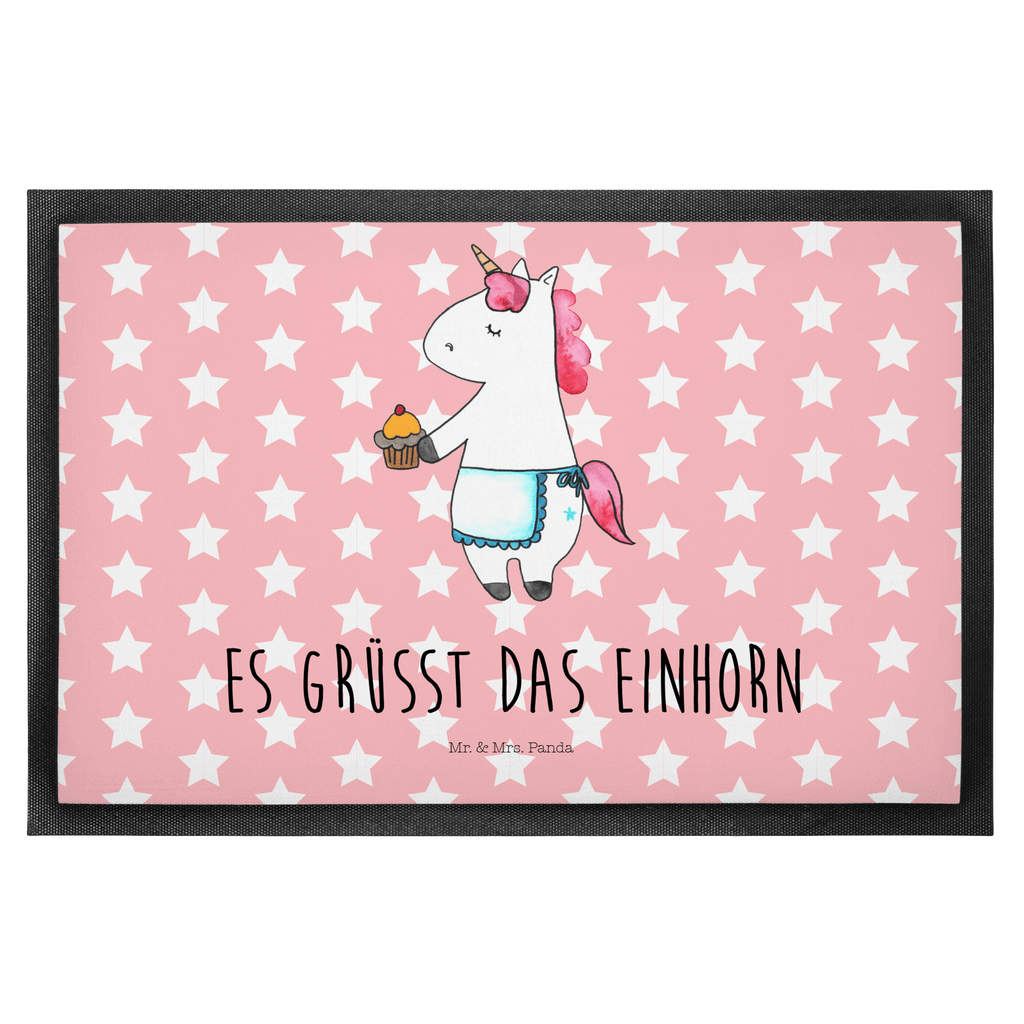 Fußmatte Einhorn Muffin Einhorn, Unicorn, Geburtstag, Backen, Muffin, Kekse, Geburtstagsgrüße, Glückwünsche, Liebesgrüße, Einhorn, Grüße,  Türvorleger, Schmutzmatte, Fußabtreter, Matte, Schmutzfänger, Fußabstreifer, Schmutzfangmatte, Türmatte, Motivfußmatte,  Haustürmatte, Vorleger  Einhorn, Einhörner, Einhorn Deko, Pegasus, Unicorn