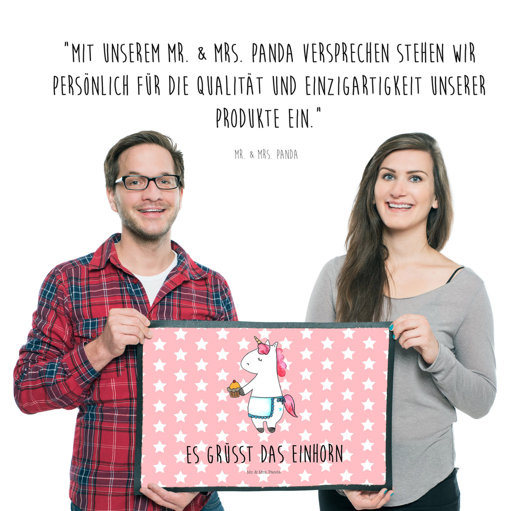 Fußmatte Einhorn Muffin Einhorn, Unicorn, Geburtstag, Backen, Muffin, Kekse, Geburtstagsgrüße, Glückwünsche, Liebesgrüße, Einhorn, Grüße,  Türvorleger, Schmutzmatte, Fußabtreter, Matte, Schmutzfänger, Fußabstreifer, Schmutzfangmatte, Türmatte, Motivfußmatte,  Haustürmatte, Vorleger  Einhorn, Einhörner, Einhorn Deko, Pegasus, Unicorn