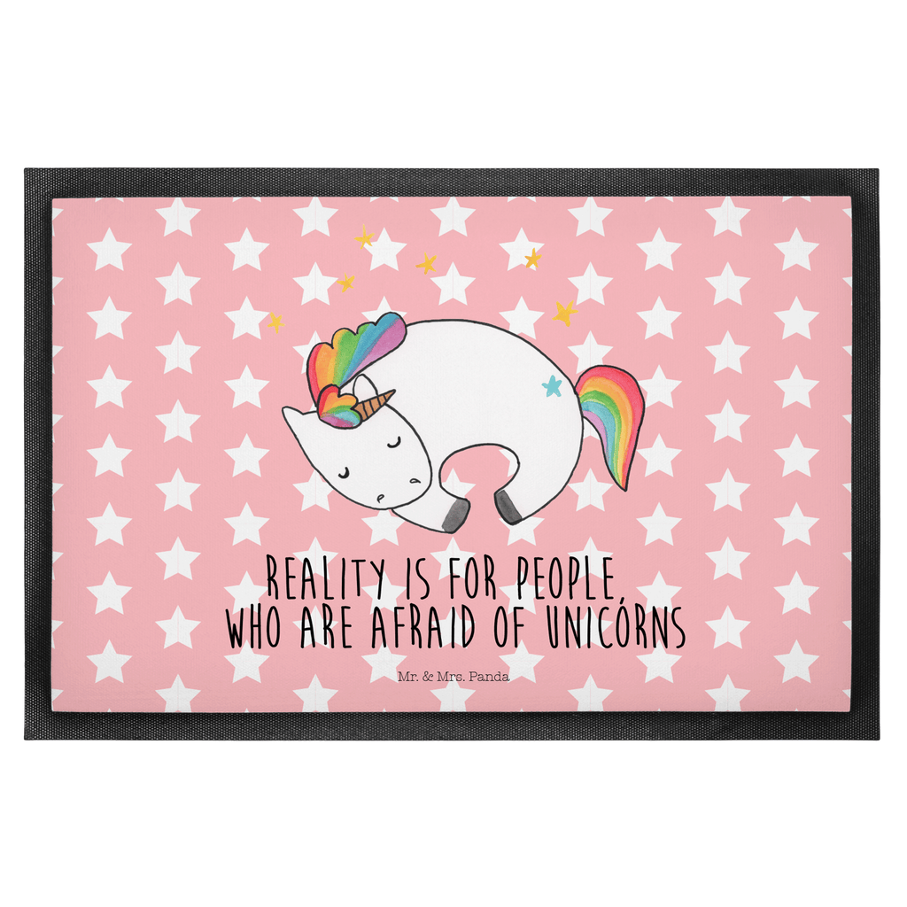 Fußmatte Einhorn Nacht Einhorn, Träume, Traum, Einhörner, unicorn, Realität, Menschen, Geschenk, Ruhe, Freundin Türvorleger, Schmutzmatte, Fußabtreter, Matte, Schmutzfänger, Fußabstreifer, Schmutzfangmatte, Türmatte, Motivfußmatte,  Haustürmatte, Vorleger  Einhorn, Einhörner, Einhorn Deko, Pegasus, Unicorn