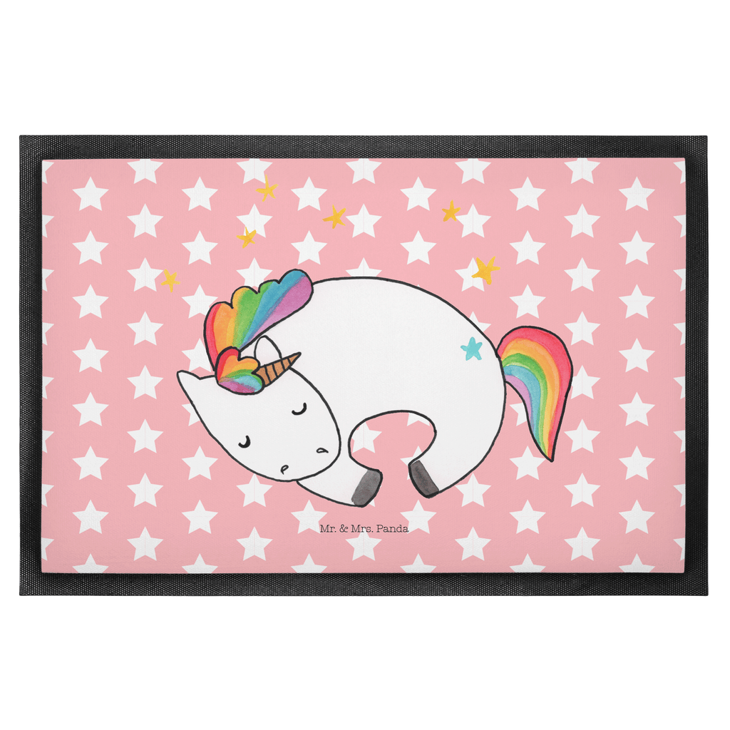 Fußmatte Einhorn Nacht Einhorn, Träume, Traum, Einhörner, unicorn, Realität, Menschen, Geschenk, Ruhe, Freundin Türvorleger, Schmutzmatte, Fußabtreter, Matte, Schmutzfänger, Fußabstreifer, Schmutzfangmatte, Türmatte, Motivfußmatte,  Haustürmatte, Vorleger  Einhorn, Einhörner, Einhorn Deko, Pegasus, Unicorn