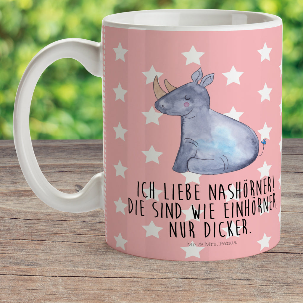 Kindertasse Einhorn Nashorn Kunststoff Tasse, Kindergarten, Tasse, Trinkbecher, Camping Becher, Kaffeetasse, Kunststoffbecher, Kindergartenbecher, Outdoorgeschirr, Kunststoffgeschirr, Reisebecher, Reisetasse, Kinderbecher, Einhorn, Einhörner, Einhorn Deko, Pegasus, Unicorn, Regenbogen, witzig, lustig, Zoo, Glitzer, Einhornpower, Erwachsenwerden, Nashorn, Nashörner