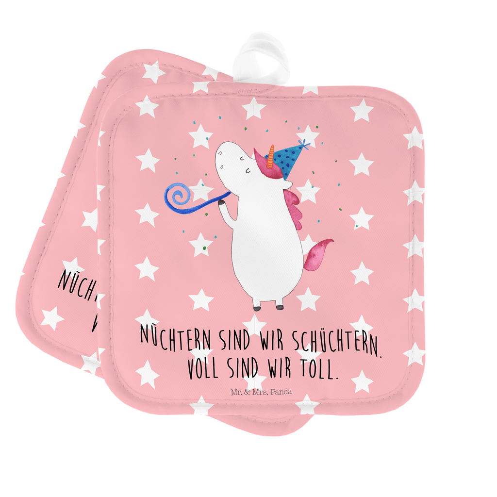 2er Set Topflappen  Einhorn Party Topflappen, Topfuntersetzer, Ofenhandschuh, Topflappen Set, Topflappen lustig, Topflappen mit Spruch, Einhorn, Einhörner, Einhorn Deko, Pegasus, Unicorn, Glitzer, Konfetti, Party, Geburtstag, Feier, Fest, Alkohol, Disco, Club