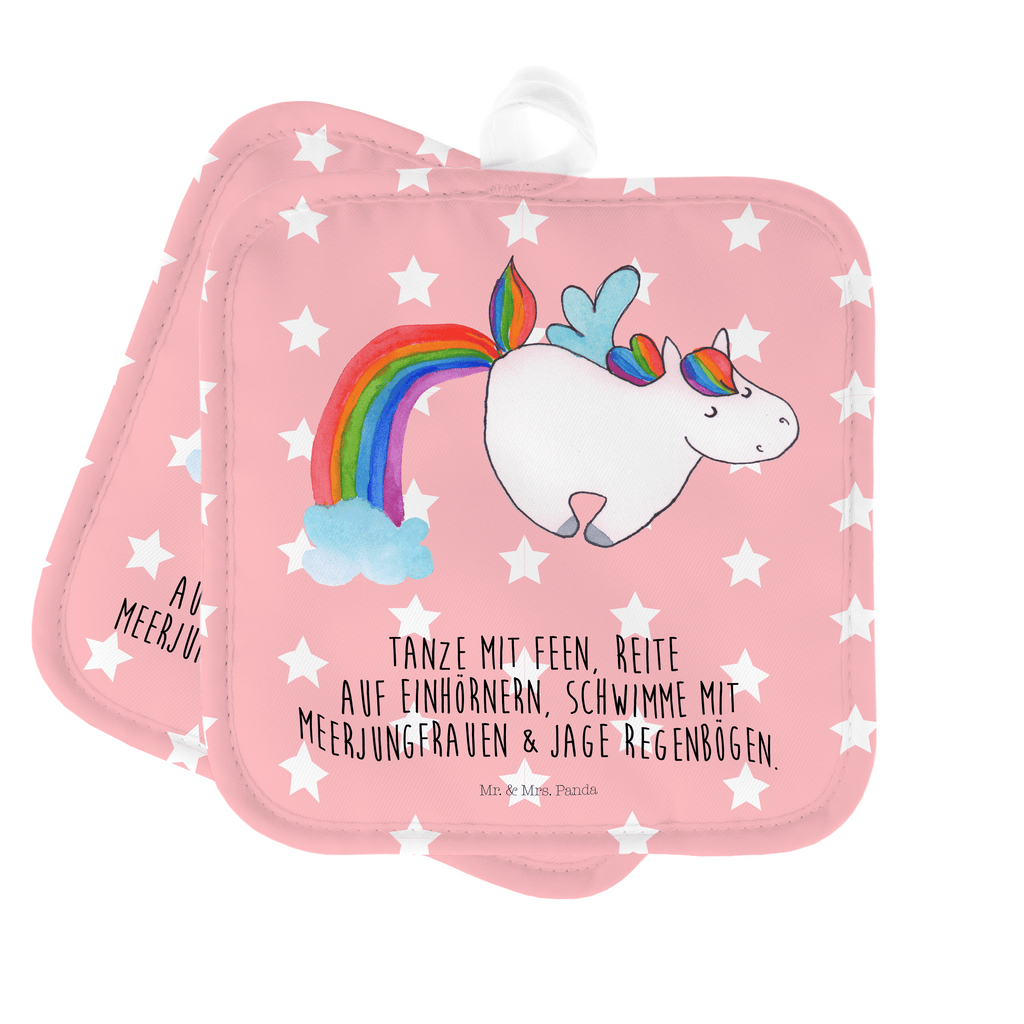 2er Set Topflappen  Einhorn Pegasus Topflappen, Topfuntersetzer, Ofenhandschuh, Topflappen Set, Topflappen lustig, Topflappen mit Spruch, Einhorn, Einhörner, Einhorn Deko, Pegasus, Unicorn, Regenbogen, Spielen, Realität, Glitzer, Erwachsenwerden