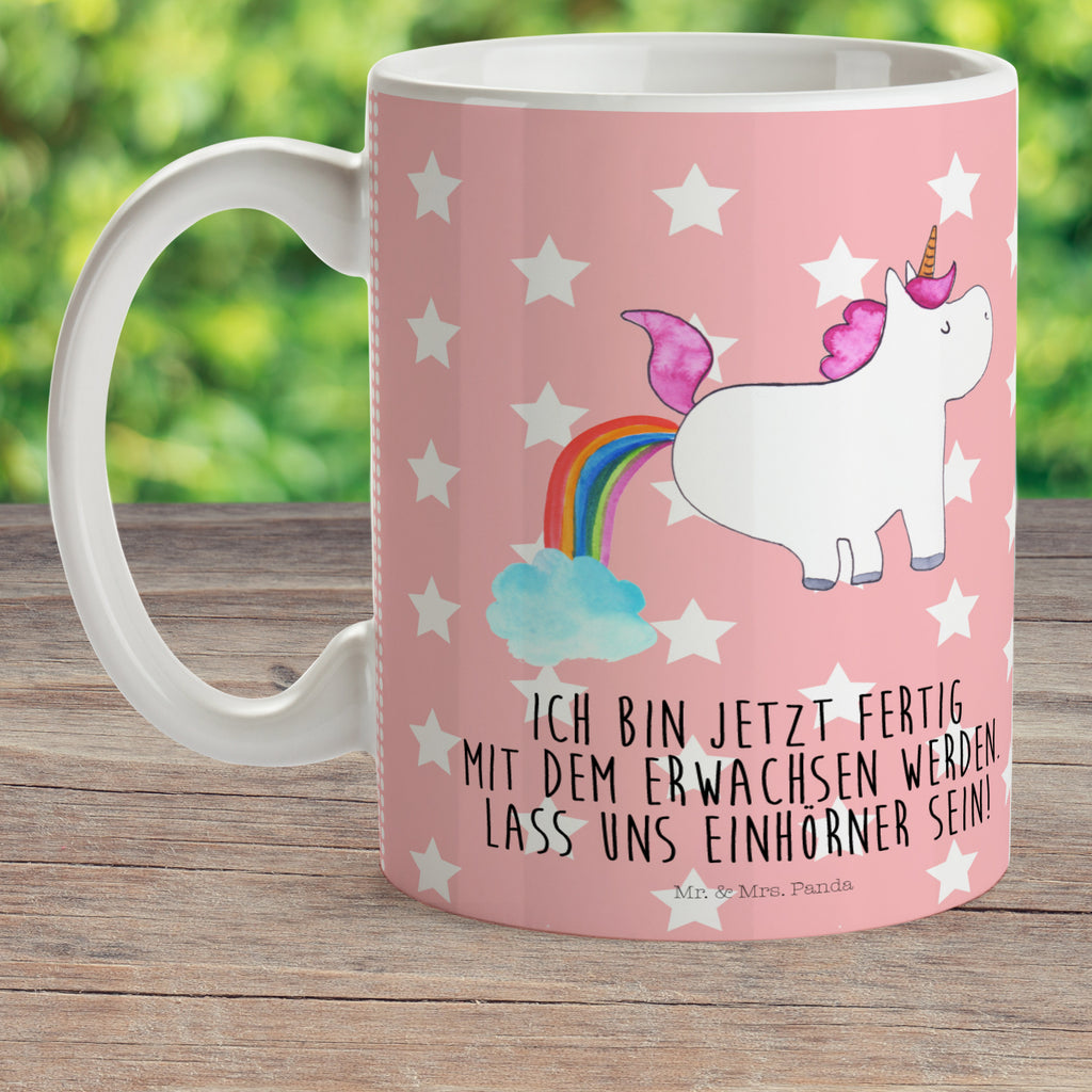 Kindertasse Einhorn Pupsend Kunststoff Tasse, Kindergarten, Tasse, Trinkbecher, Camping Becher, Kaffeetasse, Kunststoffbecher, Kindergartenbecher, Outdoorgeschirr, Kunststoffgeschirr, Reisebecher, Reisetasse, Kinderbecher, Einhorn, Einhörner, Einhorn Deko, Pegasus, Unicorn, Pups, Regenbogen, Glitzer, Einhornpower, Erwachsenwerden, Spaß, lustig, Freundin