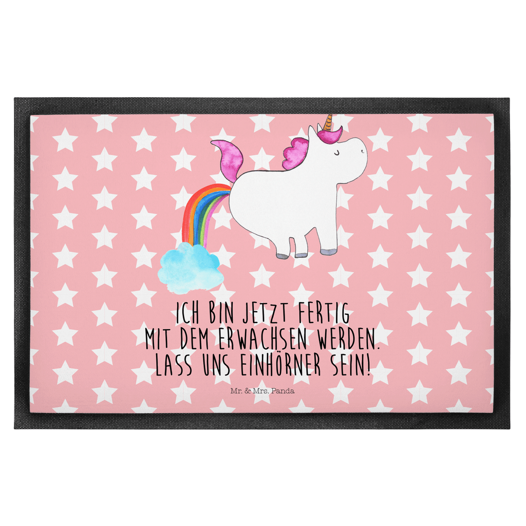 Fußmatte Einhorn Pupsend Einhorn, Pups, Unicorn, Regenbogen, Glitzer, Einhornpower, Erwachsenwerden, Spaß, lustig, Freundin  Türvorleger, Schmutzmatte, Fußabtreter, Matte, Schmutzfänger, Fußabstreifer, Schmutzfangmatte, Türmatte, Motivfußmatte,  Haustürmatte, Vorleger  Einhorn, Einhörner, Einhorn Deko, Pegasus, Unicorn