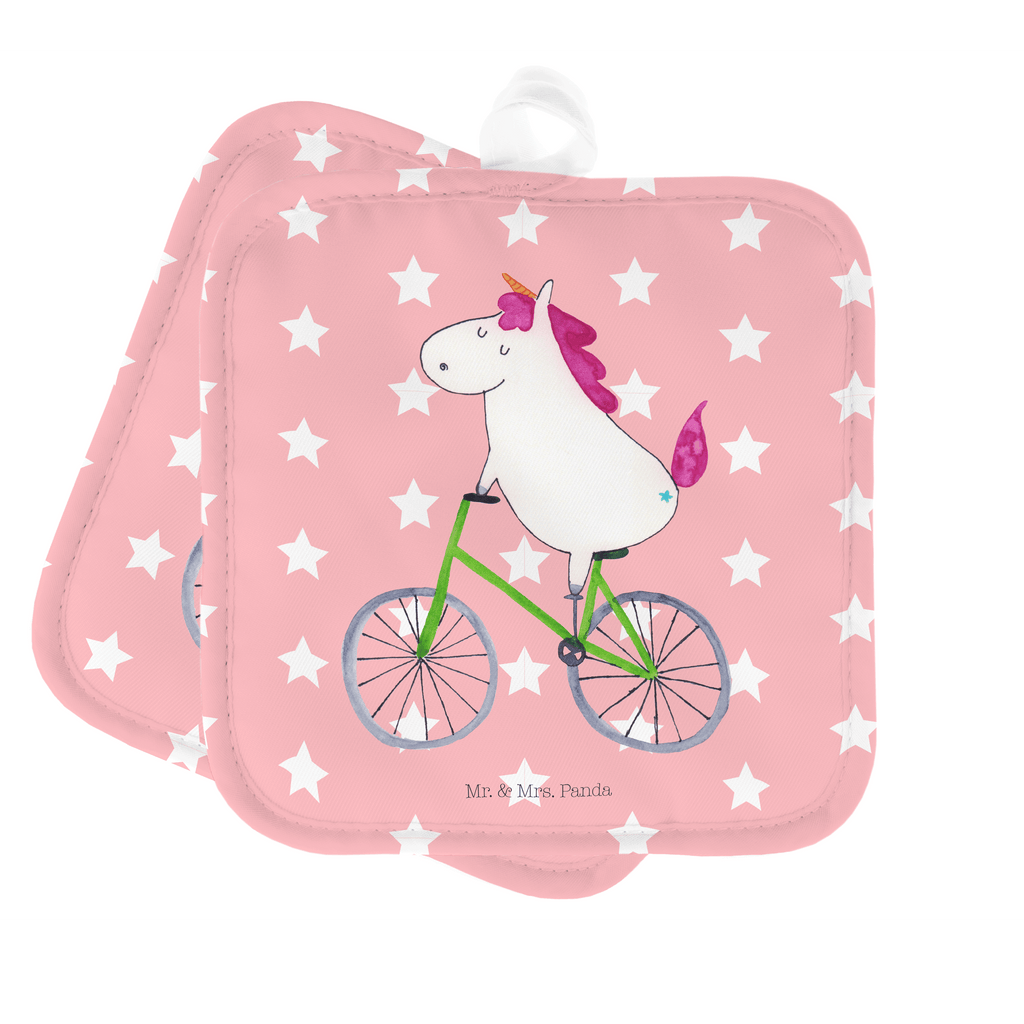 2er Set Topflappen  Einhorn Radfahrer Topflappen, Topfuntersetzer, Ofenhandschuh, Topflappen Set, Topflappen lustig, Topflappen mit Spruch, Einhorn, Einhörner, Einhorn Deko, Pegasus, Unicorn, Radfahren, Radfahrer, Rad, Bike, Feenstaub, Konfetti, Luxusproblem, Kummer, Liebeskummer