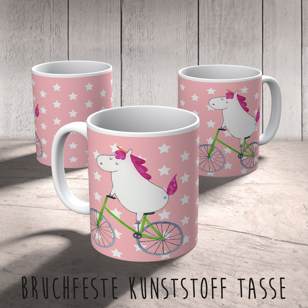 Kindertasse Einhorn Radfahrer Kunststoff Tasse, Kindergarten, Tasse, Trinkbecher, Camping Becher, Kaffeetasse, Kunststoffbecher, Kindergartenbecher, Outdoorgeschirr, Kunststoffgeschirr, Reisebecher, Reisetasse, Kinderbecher, Einhorn, Einhörner, Einhorn Deko, Pegasus, Unicorn, Radfahren, Radfahrer, Rad, Bike, Feenstaub, Konfetti, Luxusproblem, Kummer, Liebeskummer