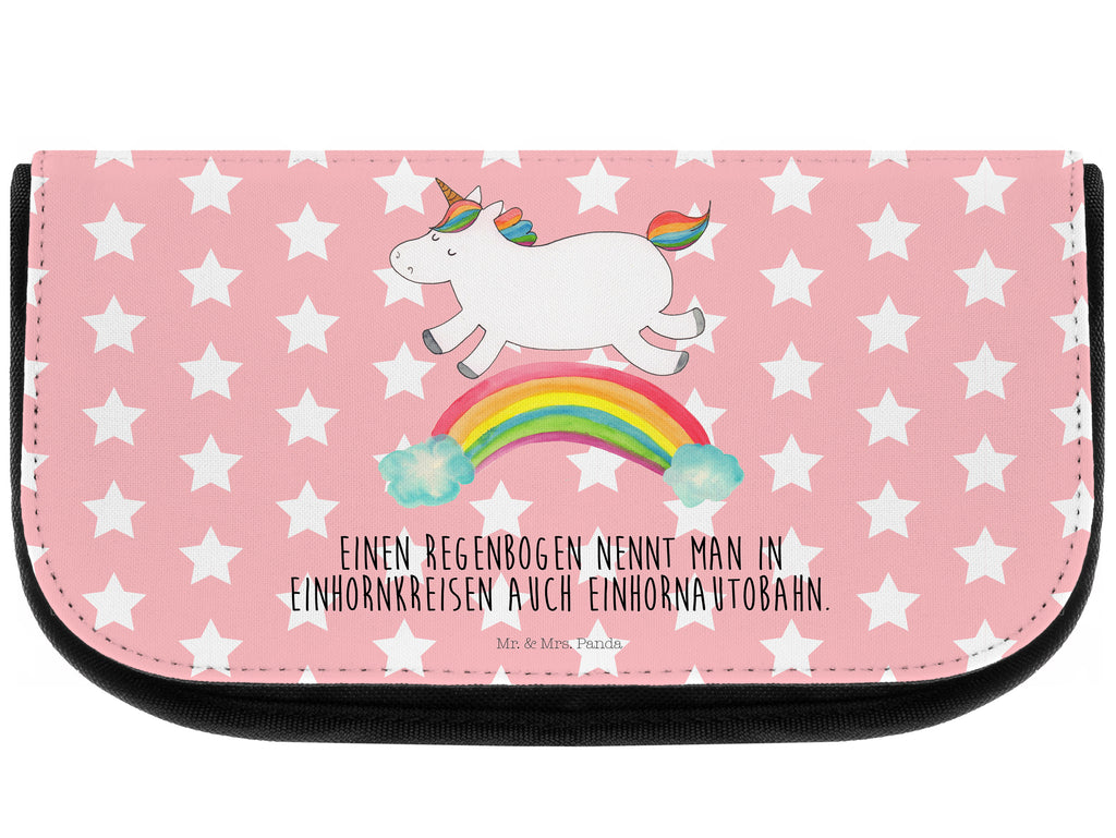 Kosmetiktasche Einhorn Regenbogen Kosmetikbeutel, Kulturtasche, Kulturbeutel, Schminktasche, Make-Up Tasche, Einhorn, Einhörner, Einhorn Deko, Pegasus, Unicorn, Regenbogen, Glitzer, Einhornpower, Erwachsenwerden, Einhornautobahn
