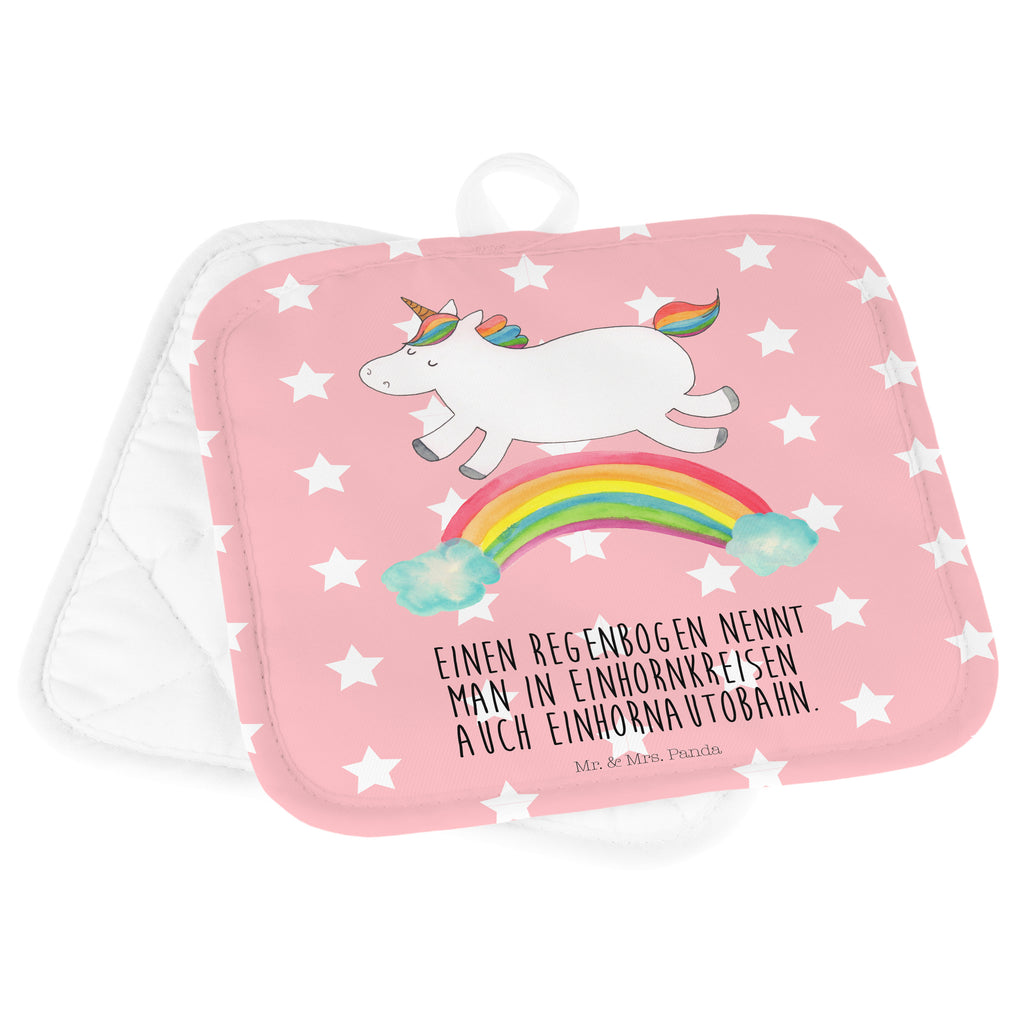 2er Set Topflappen  Einhorn Regenbogen Topflappen, Topfuntersetzer, Ofenhandschuh, Topflappen Set, Topflappen lustig, Topflappen mit Spruch, Einhorn, Einhörner, Einhorn Deko, Pegasus, Unicorn, Regenbogen, Glitzer, Einhornpower, Erwachsenwerden, Einhornautobahn