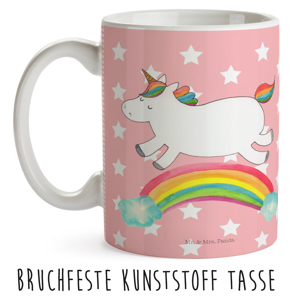 Kindertasse Einhorn Regenbogen Kunststoff Tasse, Kindergarten, Tasse, Trinkbecher, Camping Becher, Kaffeetasse, Kunststoffbecher, Kindergartenbecher, Outdoorgeschirr, Kunststoffgeschirr, Reisebecher, Reisetasse, Kinderbecher, Einhorn, Einhörner, Einhorn Deko, Pegasus, Unicorn, Regenbogen, Glitzer, Einhornpower, Erwachsenwerden, Einhornautobahn