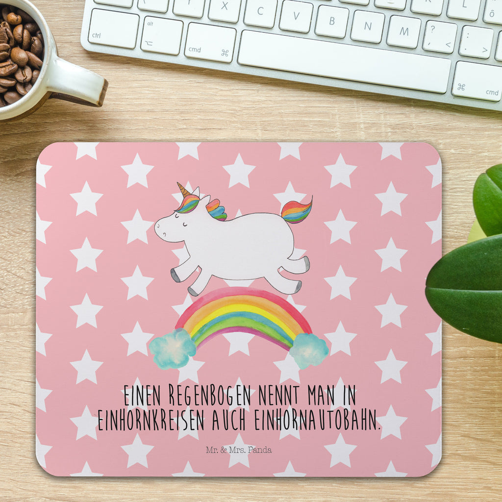 Mauspad Einhorn Regenbogen Mousepad, Computer zubehör, Büroausstattung, PC Zubehör, Arbeitszimmer, Mauspad, Einzigartiges Mauspad, Designer Mauspad, Einhorn, Einhörner, Einhorn Deko, Pegasus, Unicorn, Regenbogen, Glitzer, Einhornpower, Erwachsenwerden, Einhornautobahn