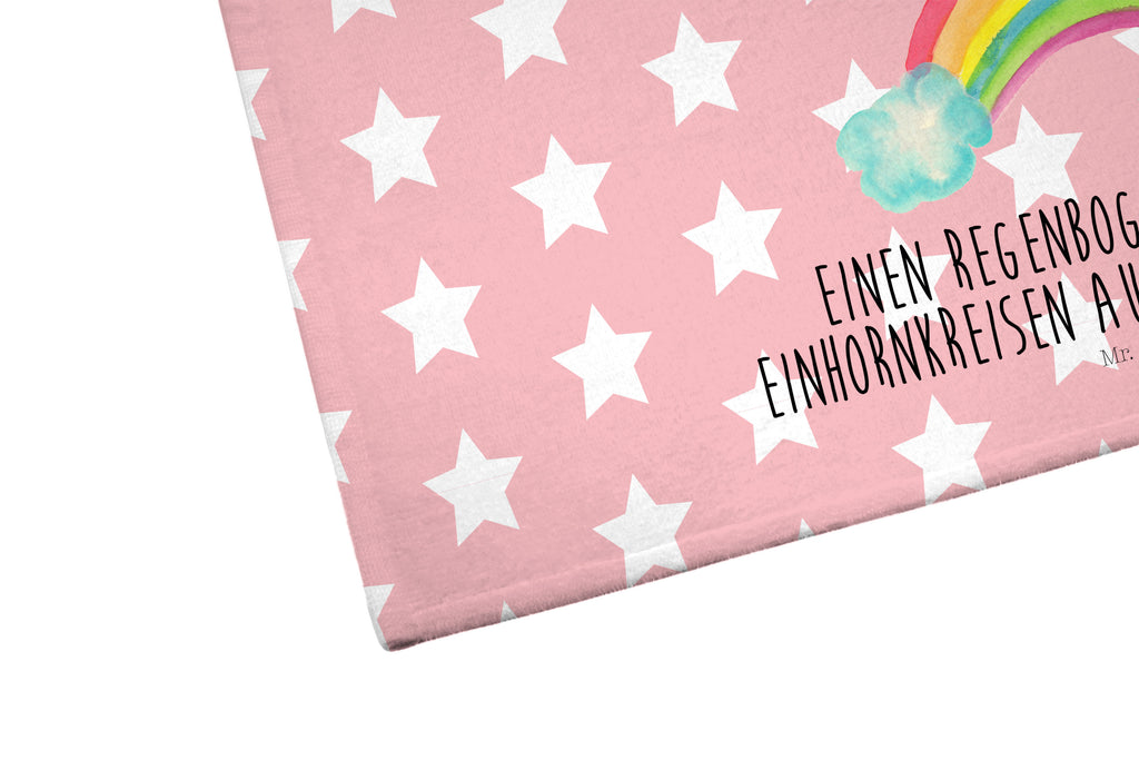 Gäste Handtuch Einhorn Regenbogen Gästetuch, Reisehandtuch, Sport Handtuch, Frottier, Kinder Handtuch, Einhorn, Einhörner, Einhorn Deko, Pegasus, Unicorn, Regenbogen, Glitzer, Einhornpower, Erwachsenwerden, Einhornautobahn