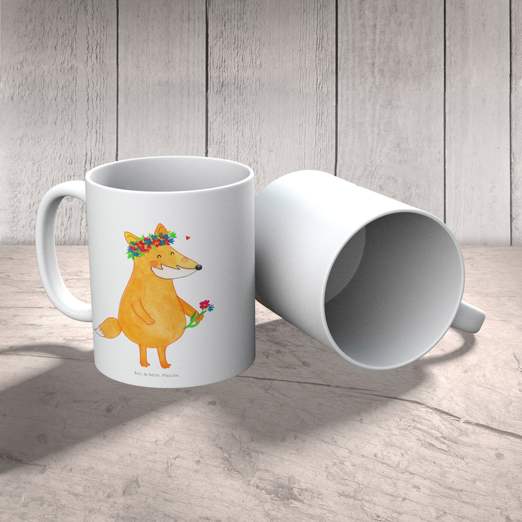 Kindertasse Fuchs Blumenliebe Kunststoff Tasse, Kindergarten, Tasse, Trinkbecher, Camping Becher, Kaffeetasse, Kunststoffbecher, Kindergartenbecher, Outdoorgeschirr, Kunststoffgeschirr, Reisebecher, Reisetasse, Kinderbecher, Fuchs, Füchse, Fox, Liebe, Freundin, Fuchsmädchen, Blumenmädchen, Freundinnen, Liebesbeweis, Blume, Blumen, Motivation, Freude, ich, mich, Selbstliebe