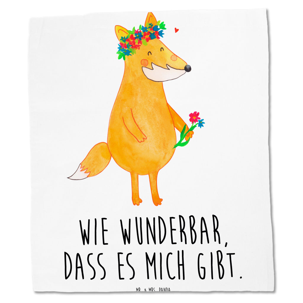 Tragetasche Fuchs Blumenliebe Beuteltasche, Beutel, Einkaufstasche, Jutebeutel, Stoffbeutel, Fuchs, Füchse, Fox, Liebe, Freundin, Fuchsmädchen, Blumenmädchen, Freundinnen, Liebesbeweis, Blume, Blumen, Motivation, Freude, ich, mich, Selbstliebe