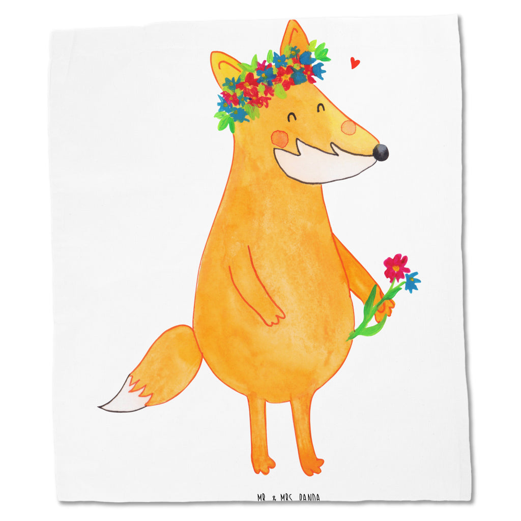 Tragetasche Fuchs Blumenliebe Beuteltasche, Beutel, Einkaufstasche, Jutebeutel, Stoffbeutel, Fuchs, Füchse, Fox, Liebe, Freundin, Fuchsmädchen, Blumenmädchen, Freundinnen, Liebesbeweis, Blume, Blumen, Motivation, Freude, ich, mich, Selbstliebe